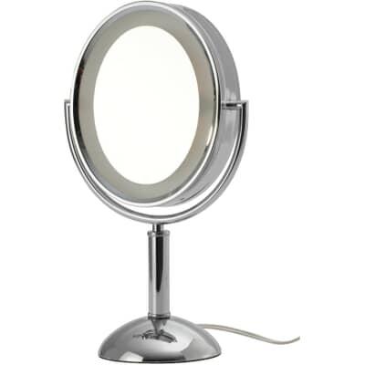 Revlon 1x 7x Round 6 Table Top Lighted Makeup Mirror Home Hardware - Revlon Lighted Makeup Mirror