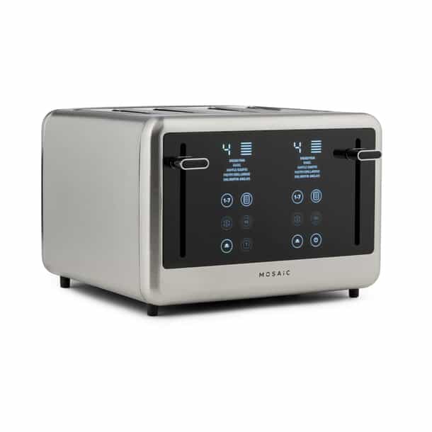 MOSAIC Deluxe 4-Slice Digital Touch Screen Toaster Home Hardware