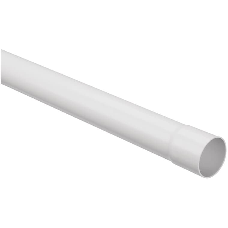2" x 4' Central Vacuum System PVC Pipe