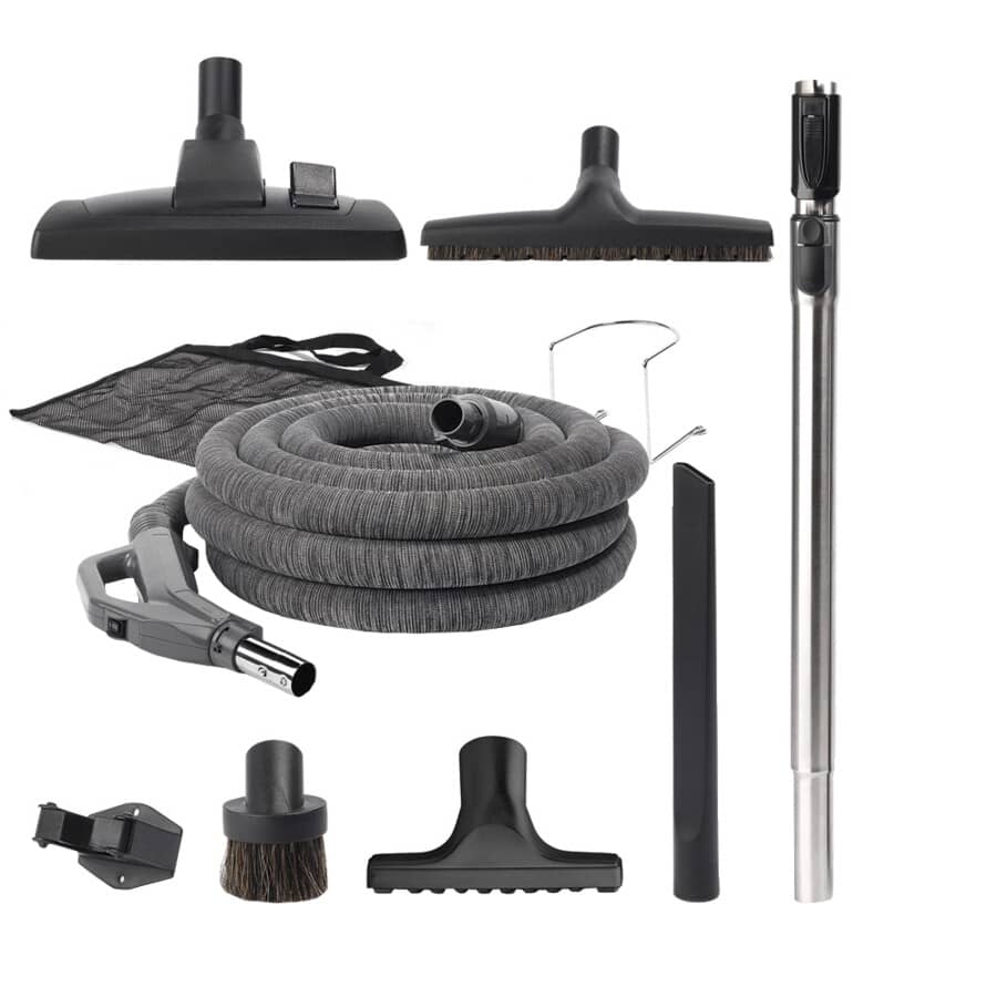 Tools for Broan Kenmore Hayden 30' Central Vacuum Garage Kit w/ Hose 