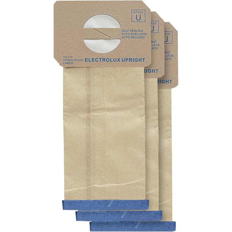 Style U Electrolux Vacuum Cleaner Bag - Microfiltration, 3 Pack