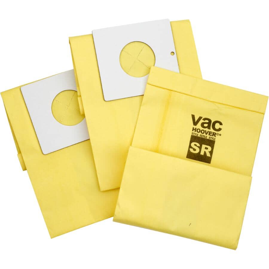 Hoover Type K Allergen Filtration Vacuum Bags - 3 Pack (4010100K) For Canister Vacuums