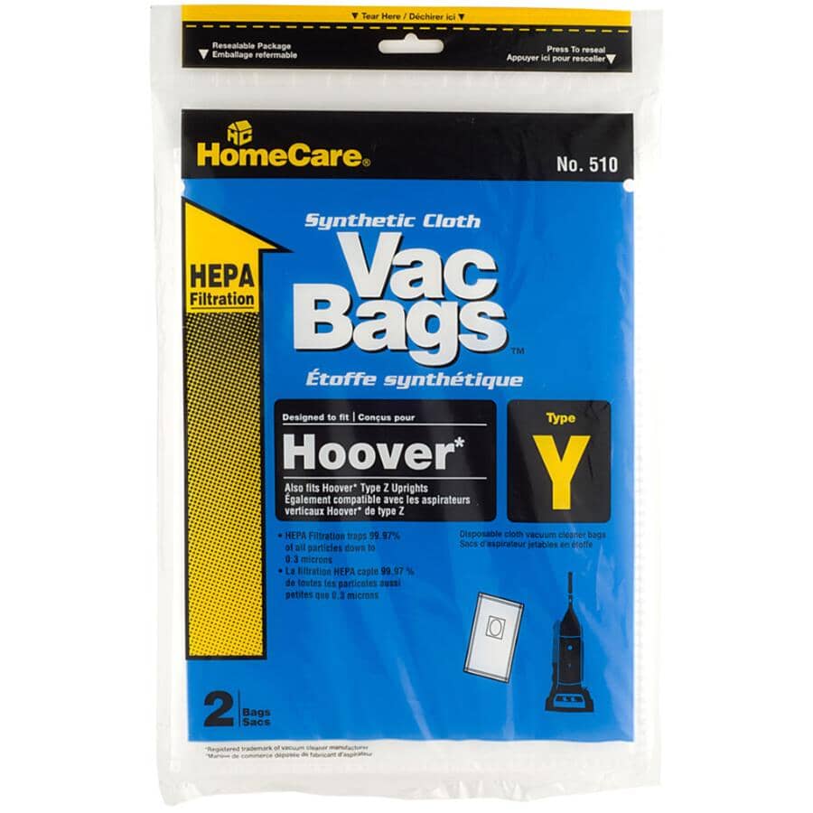 Sacchetti Allergenici Hoover Tipo Y, Per Aspirapolvere Galleria