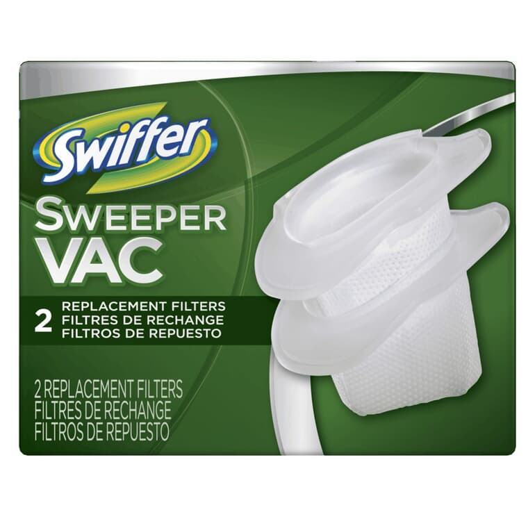 Sweep+Vac Cup Vacuum Filter - 2 Pack