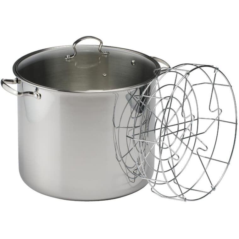 7 Jar Stainless Steel Canner - 30 Qt