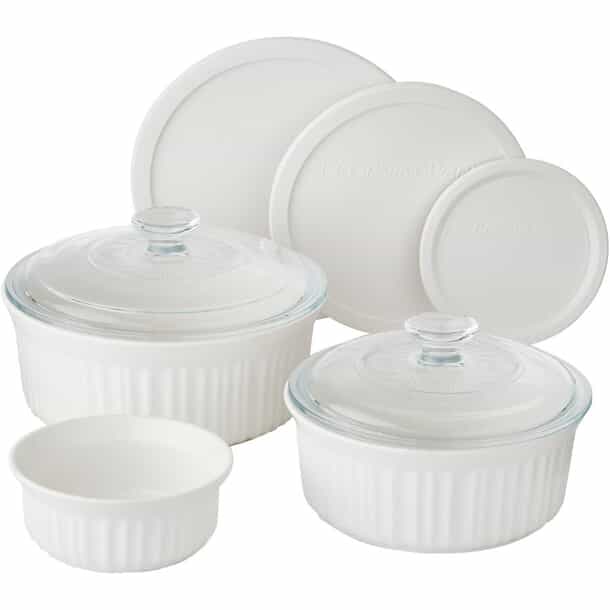 Corningware Piece Round Casserole Dish Set Home Hardware
