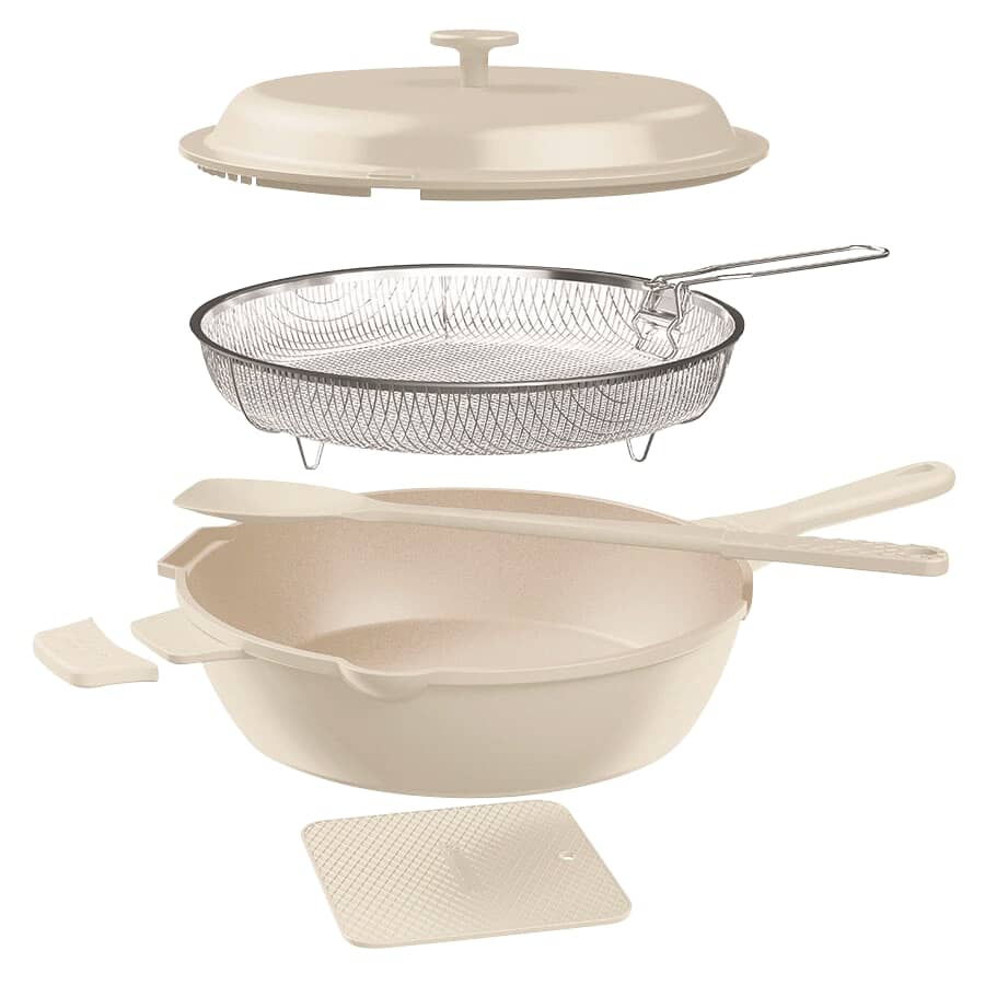 GRANITESTONE Non-Stick Aluminum Zuka Frypan | Home Hardware