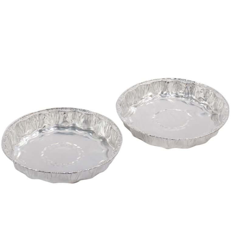 Round Foil Cake Pans - 8.5" x 1.3", 2 Pack