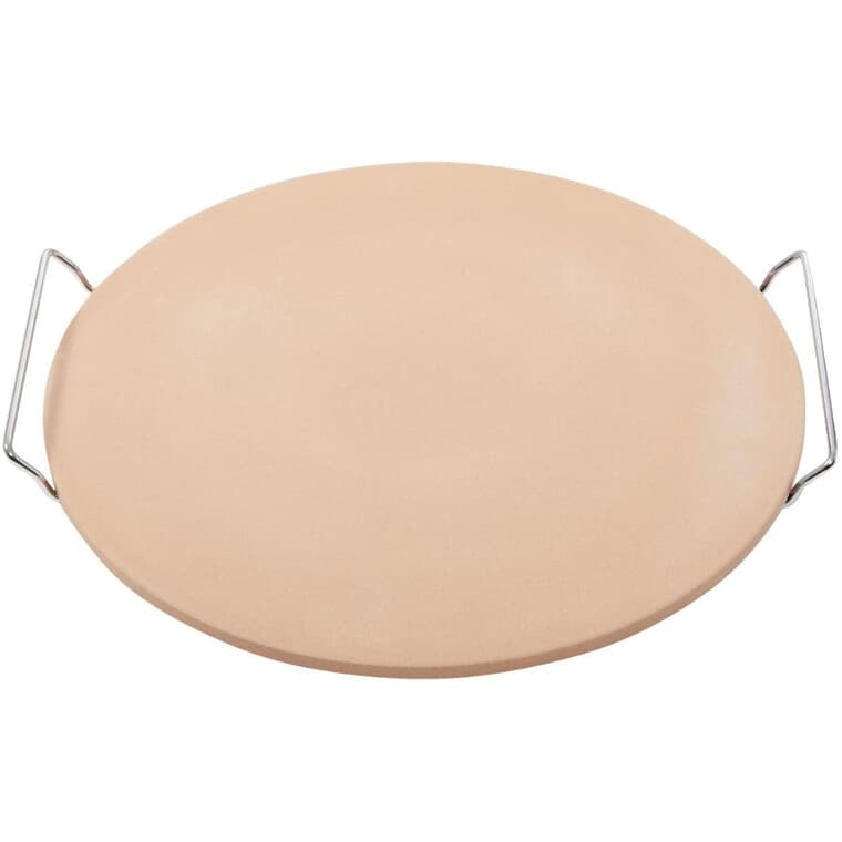 15" Pizza / Baking Stone - with Rack