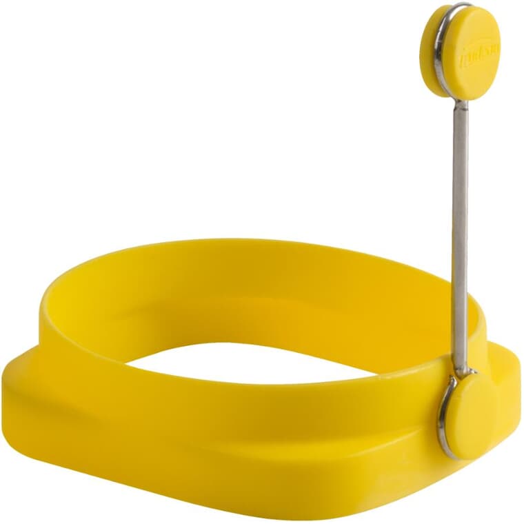 Reversible Silicone Egg Ring - Yellow