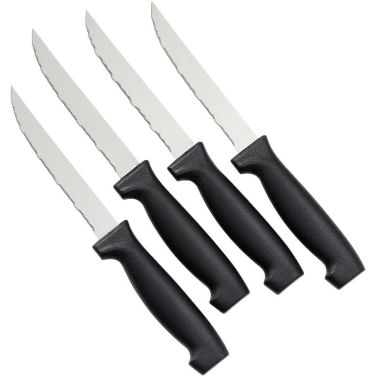 Serrated Knife Set - 4 Pack