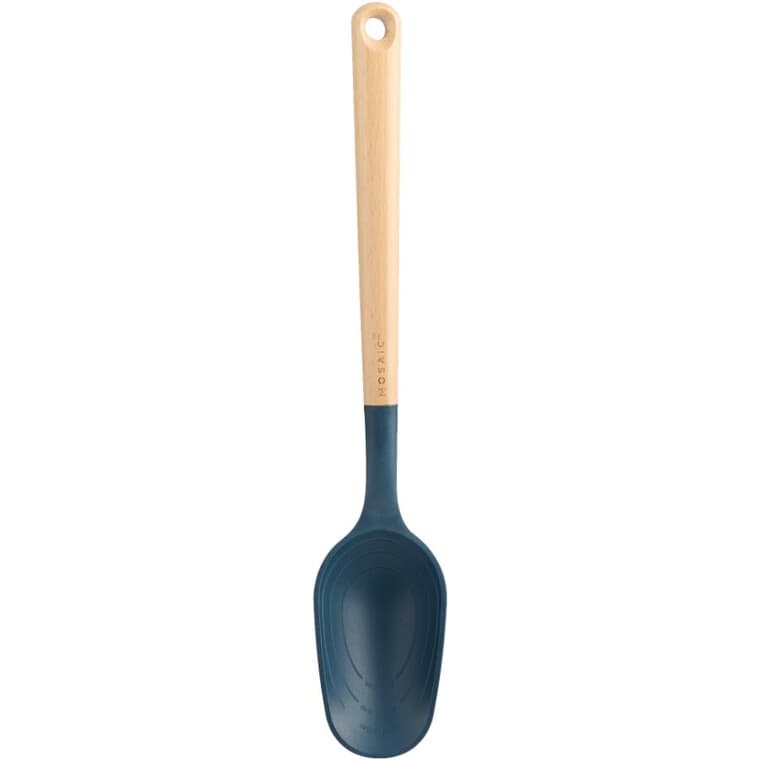 Beechwood Solid Spoon - 13"