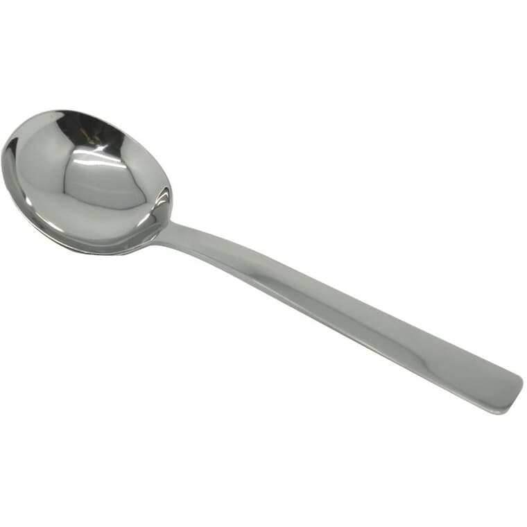 Stainless Steel Solid Spoon - 9"