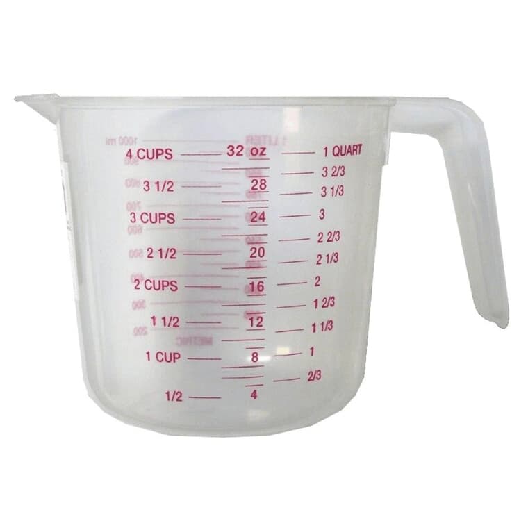 Tasse à mesurer en plastique, 1 000 ml