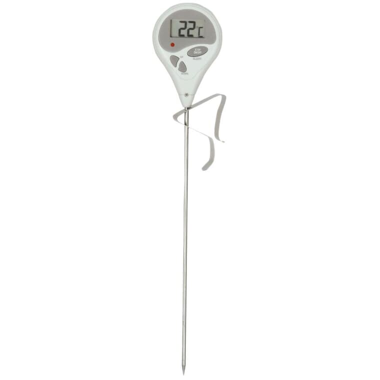 Thermomètre numérique à confiserie et à friture, 8 po