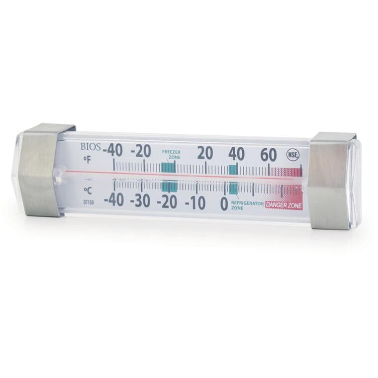 Premium Fridge & Freezer Thermometer