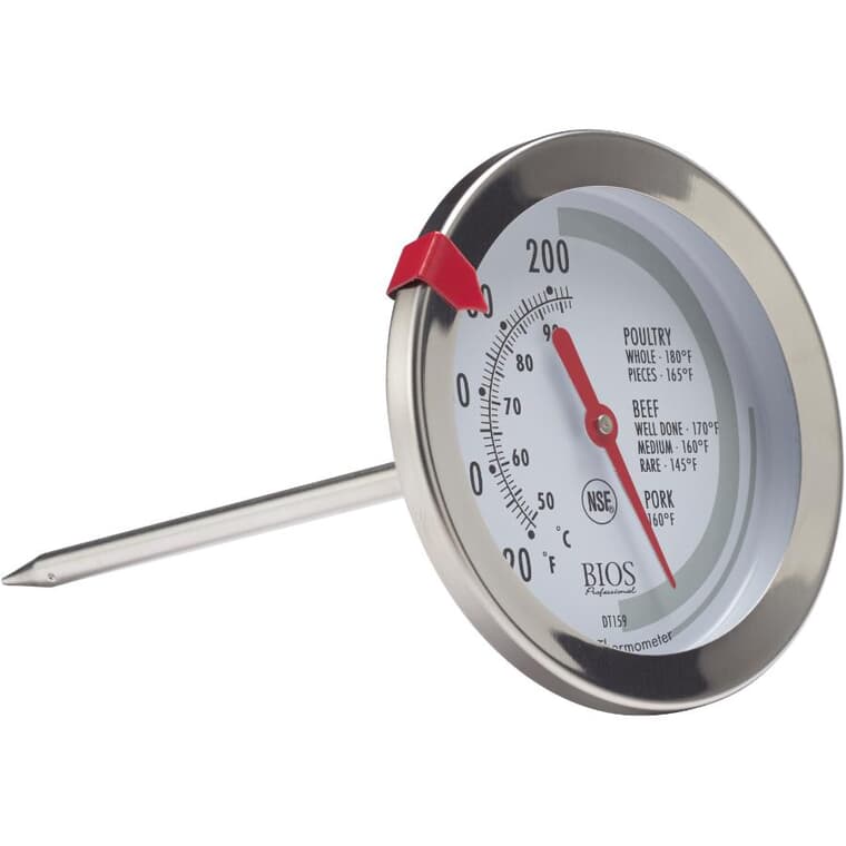 Thermomètre à cadran pour viande et volaille