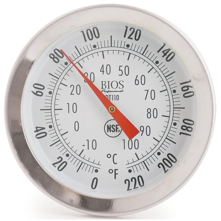 Thermomètre à viande avec cadran de 1-3/4 po Bios Professional