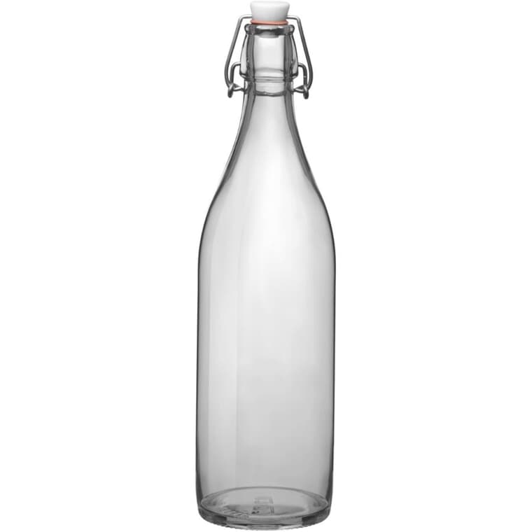 Glass Clamp Top Giara Bottle - 1 L