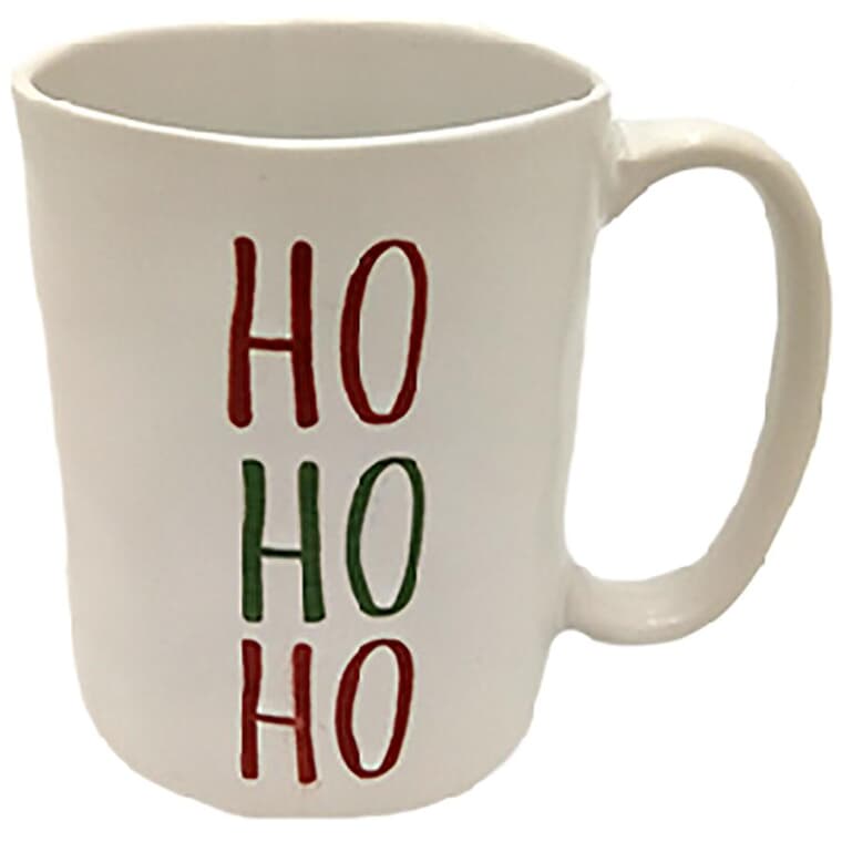Ceramic Christmas Mug - Assorted Phrases