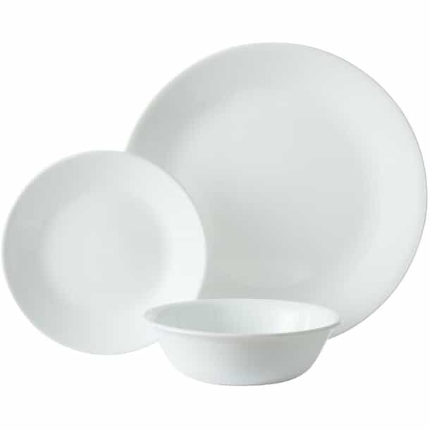 Corelle Dinnerware Set Corelle Dazzling White Dazzling White