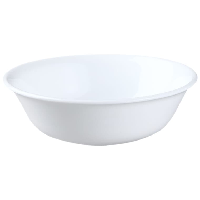 Glass Cereal Bowl - Winter Frost White, 18 oz