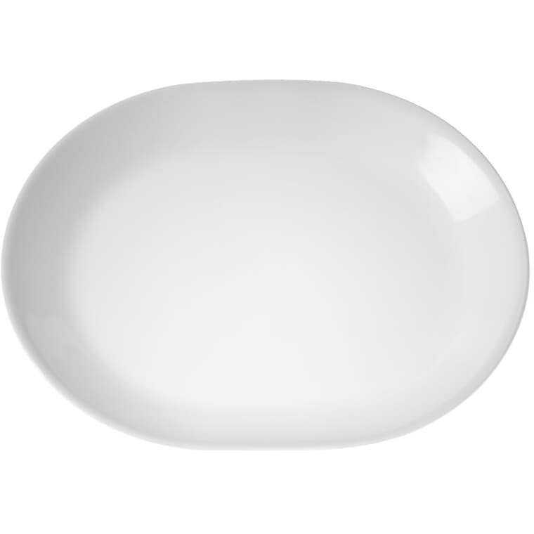 Serving Platter - Winter Frost White, 12.25"