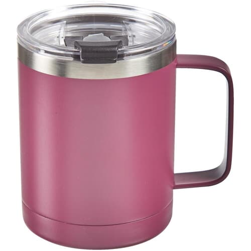 Stainless Steel Thermal Mug - with Lid, Hawthorn Rose, 300 ml