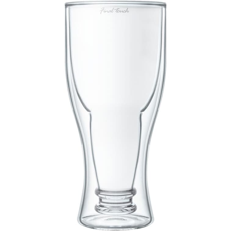 Bottoms Up Beer Glass Tumbler - 13.5 oz