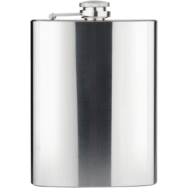 Stainless Steel Hip Flask - 8 oz