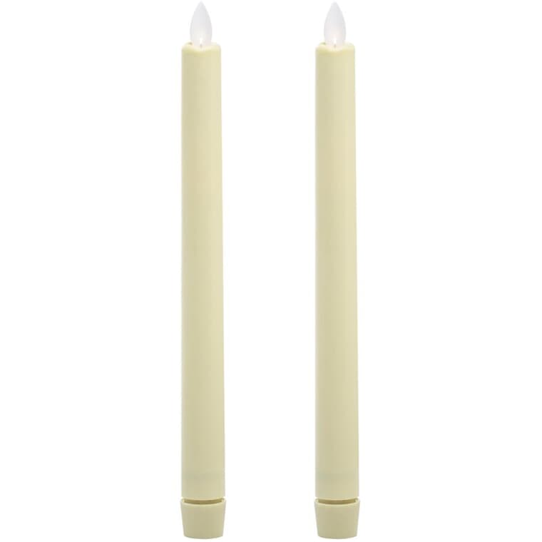 Tapered Dinner Candles - 2 Pack