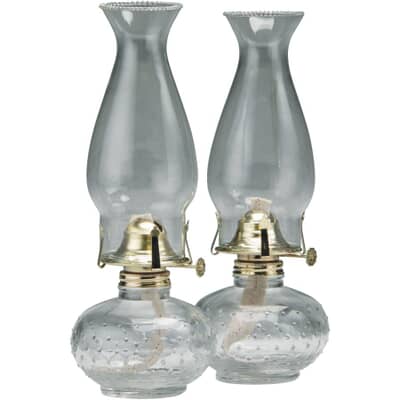 Home 2 Pack Glass Oil Lamps Hardware Home 2 Pack Glass Oil Lamps Hardware, Lamp Shade Home Hardware