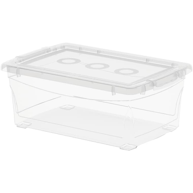 Boîte de rangement transparente Omni de 14,9 L