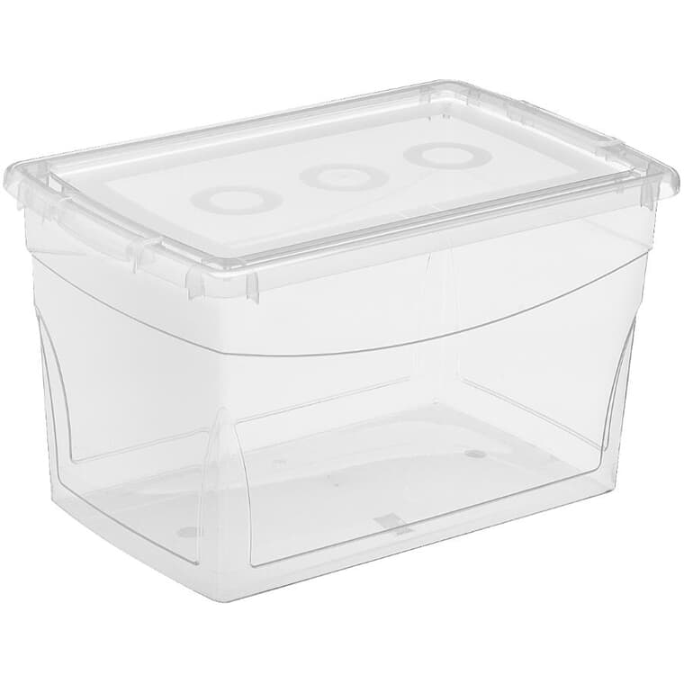 29L Clear Omni Storage Box