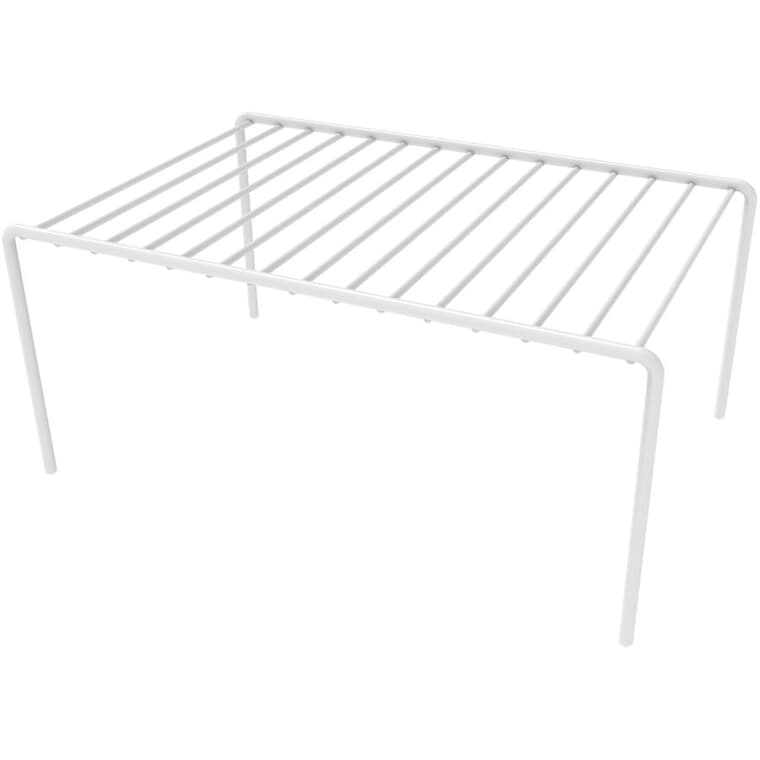 Wire Cupboard Shelf - White, 12" x 8" x 5.5"