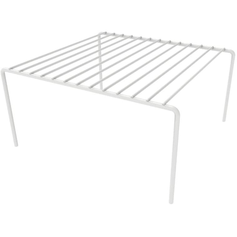 Wire Cupboard Shelf - White, 11" x 10" x 5.5"