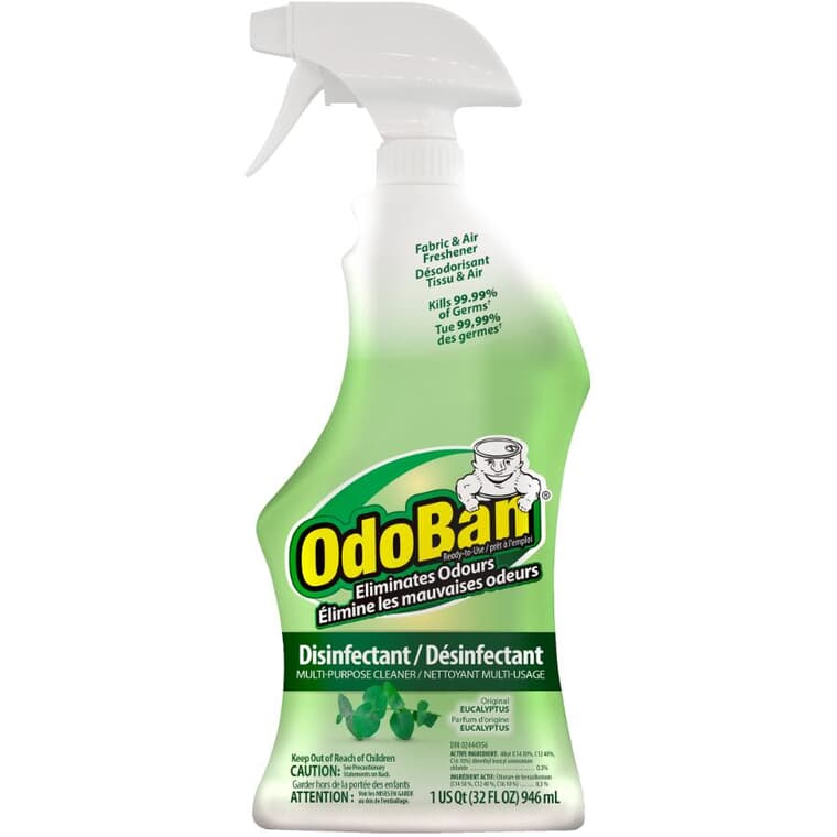 Disinfectant & Odour Eliminator - Eucalyptus Scent, 946ml