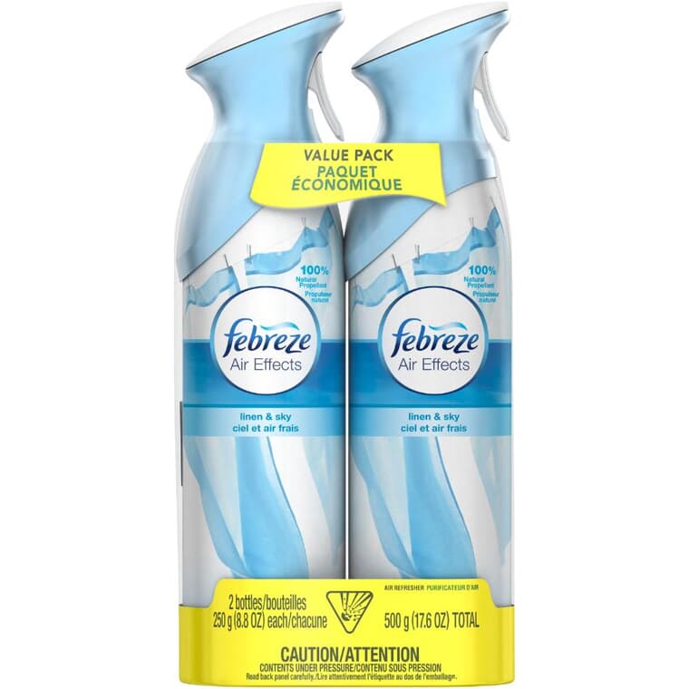 2 x 250g Linen and Sky Scent Air Freshener Twin Pack