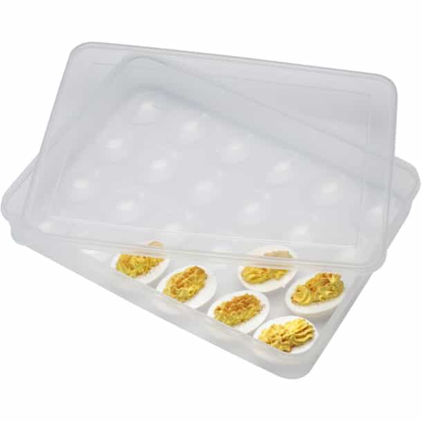 KITCHEN BASICS Devilled Egg Keeper Home Hardware