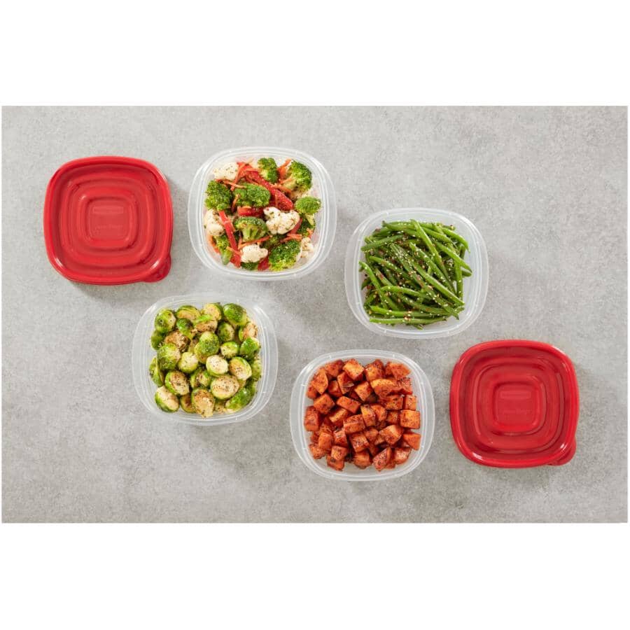 RUBBERMAID Take Along Medium Rectangular Sandwich Containers | Home ...