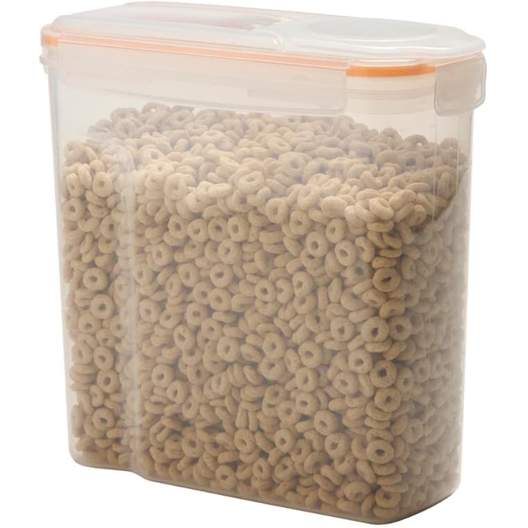 Plastic Locking Lid Cereal Container - 4 L