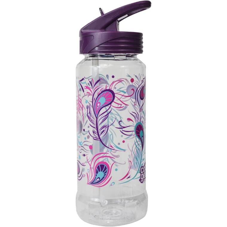 Rigid Hydration Bottle - Assorted Styles & Colours, 24 oz