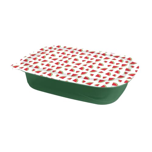Disposable Food Container Set with Lids - Watermelons, 1.2 L, 24 Piece