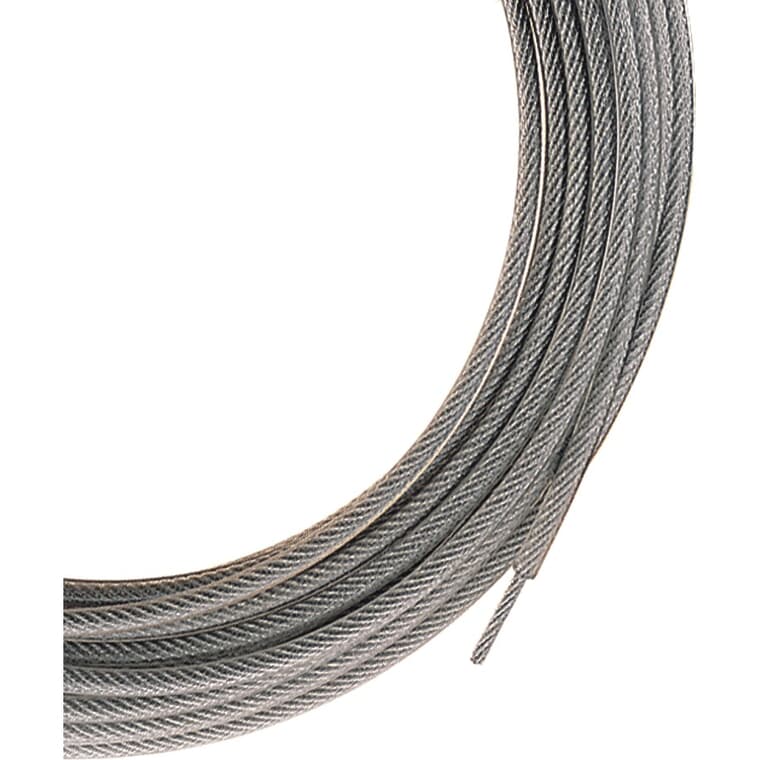 Corde à linge en PVC durable de 3/16 po x 50 pi