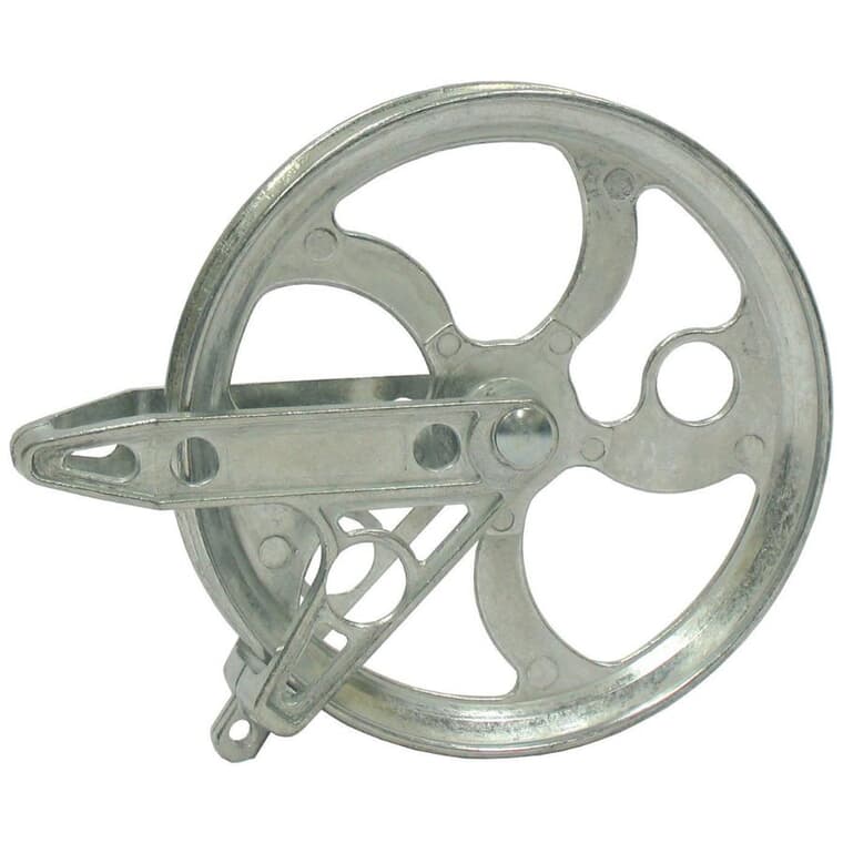 Aluminum Ball-Bearing Clothesline Pulley - 5.5"