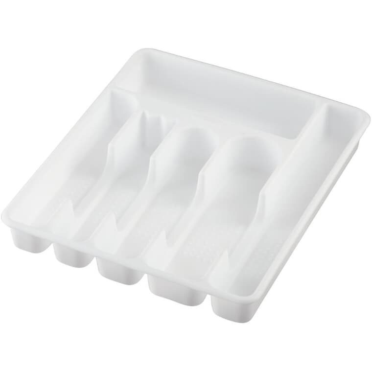 Cutlery Tray - White, 12" x 14"