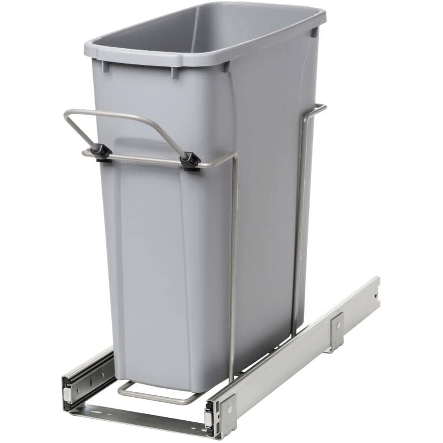REAL SOLUTIONS FOR REAL LIFE Sliding Wastebasket | Home Hardware