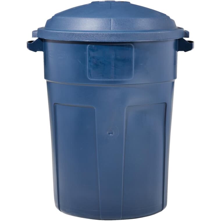 Roughneck Garbage Can - Blue, 121 L