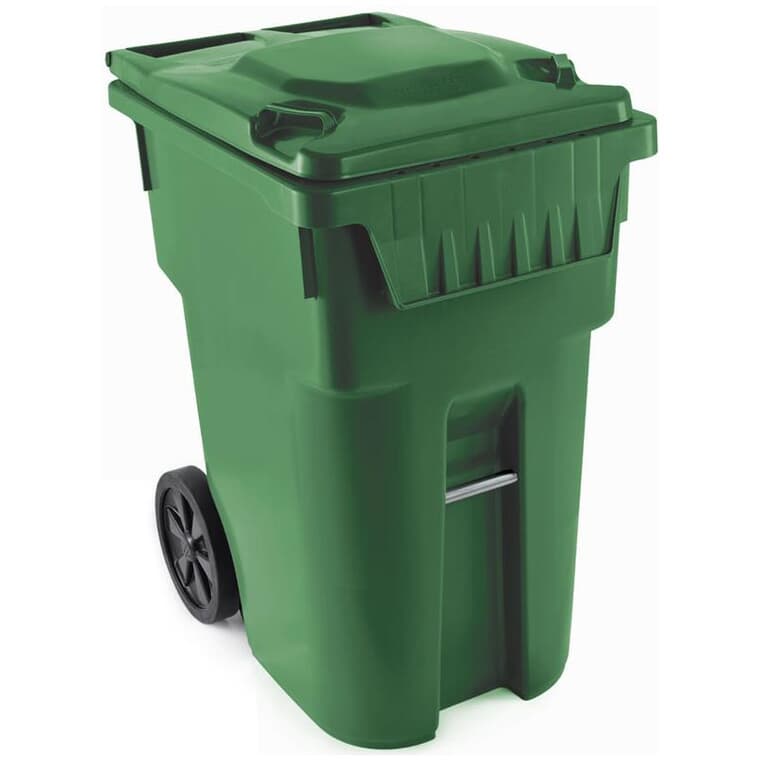American Grip Wheeled Garbage Bin - Green, 360 L