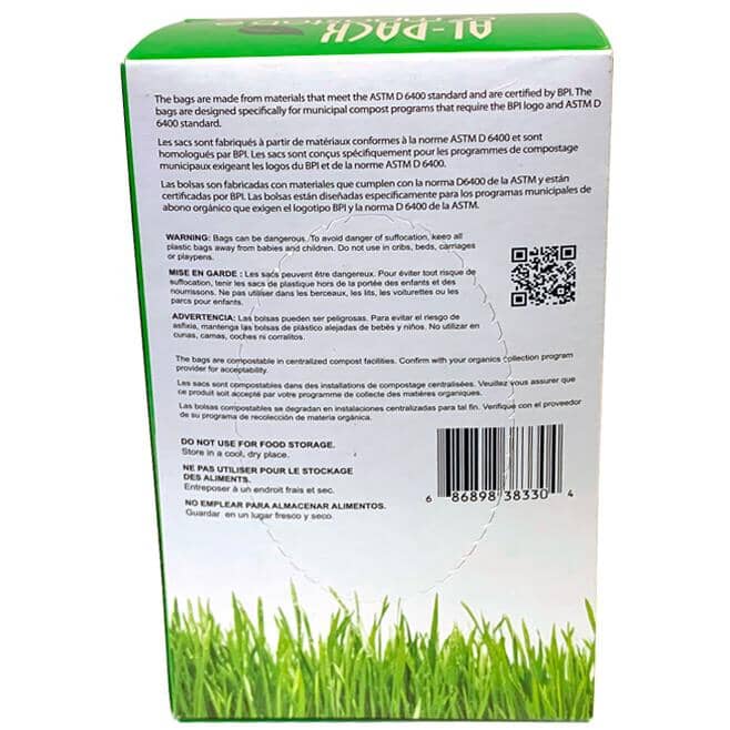 AL-PACK Tall Compostable Bags | Home Hardware